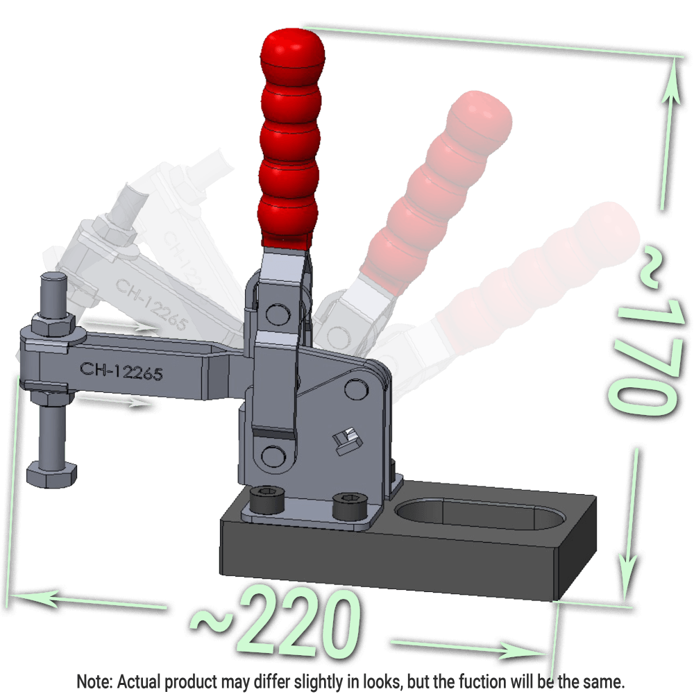 Welding Tables Australia 180° Stop Toggle Clamp | K16