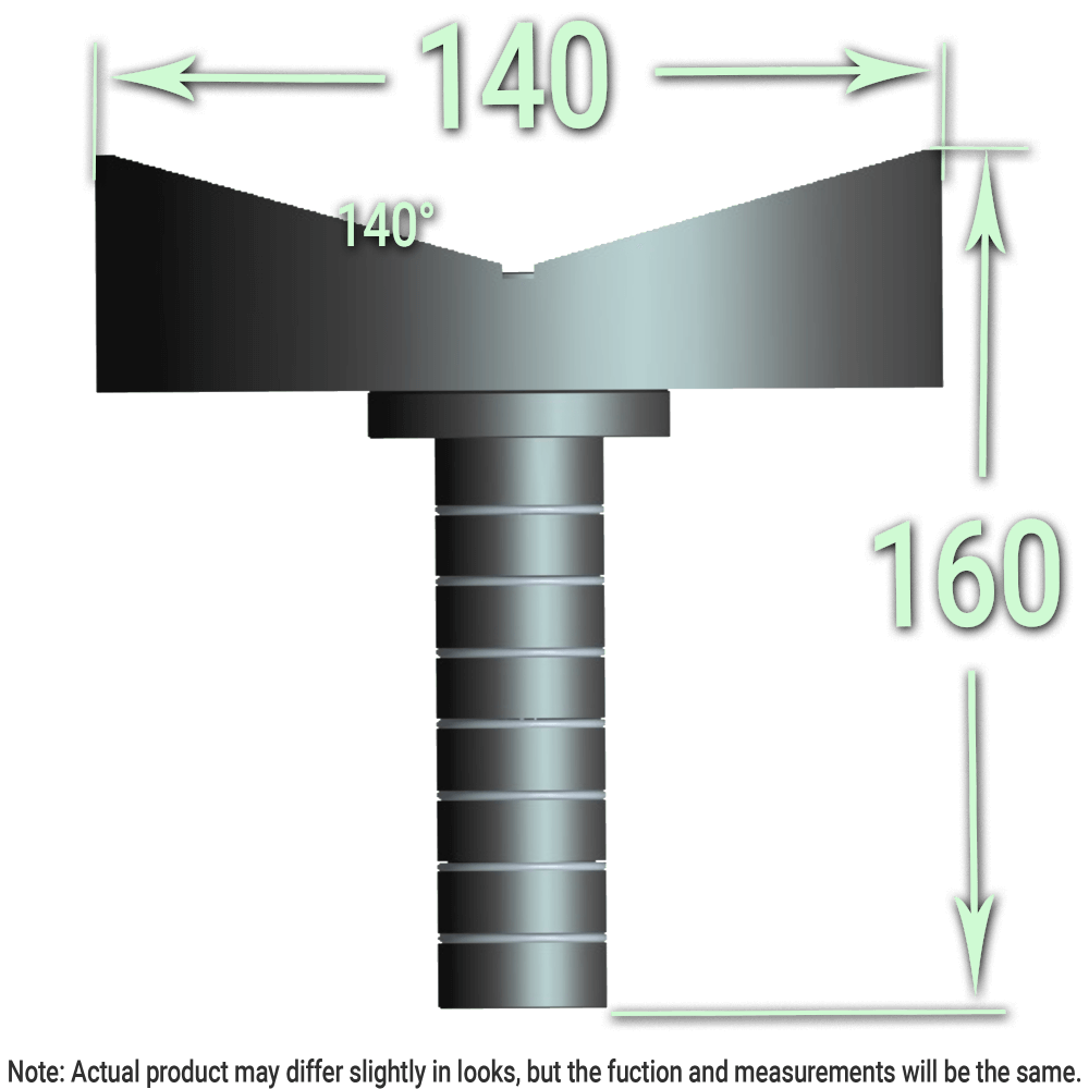 Welding Tables Australia L - 140° V-Adjust Support | K28