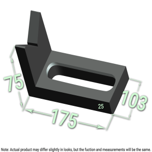 90° V-Square Support | K28
