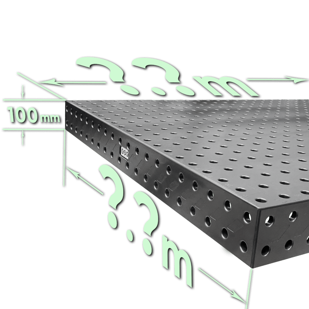 Welding Tables Australia K16 Series Top - Custom Size