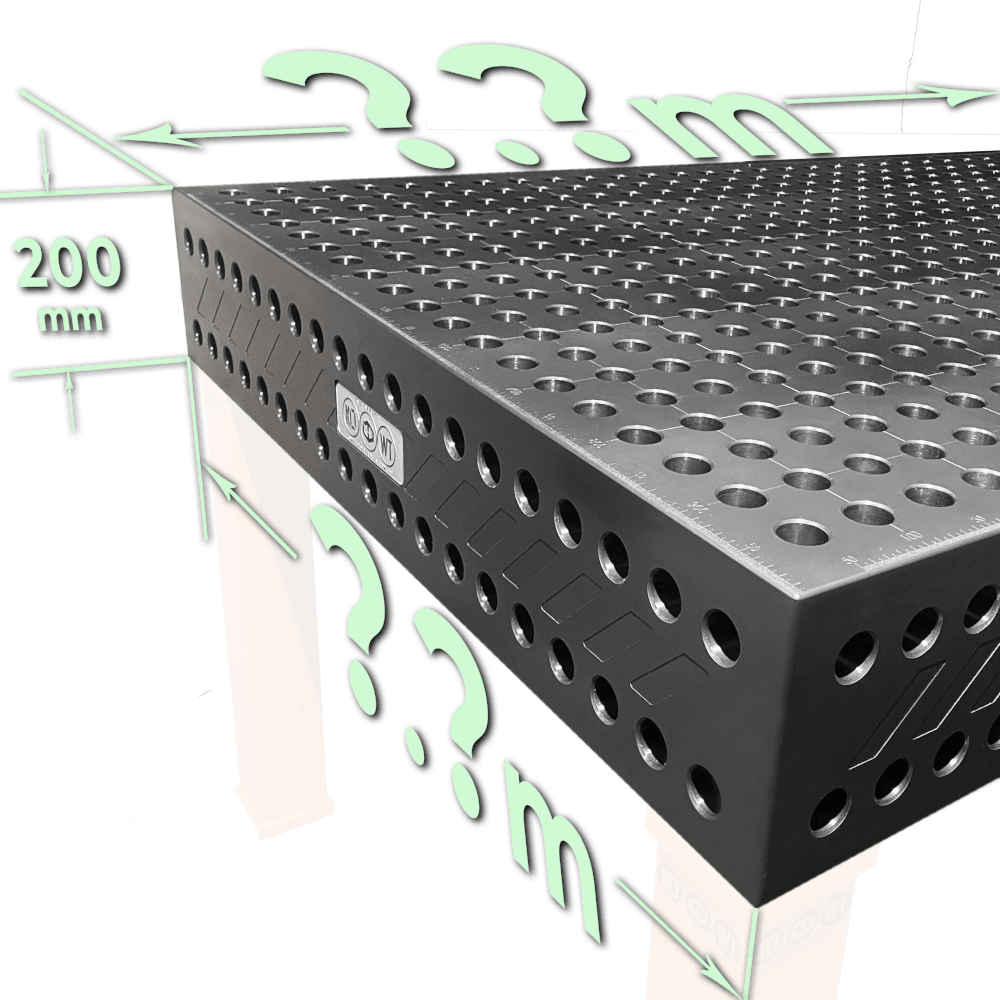 Welding Tables Australia K28 Series Top - Custom Size