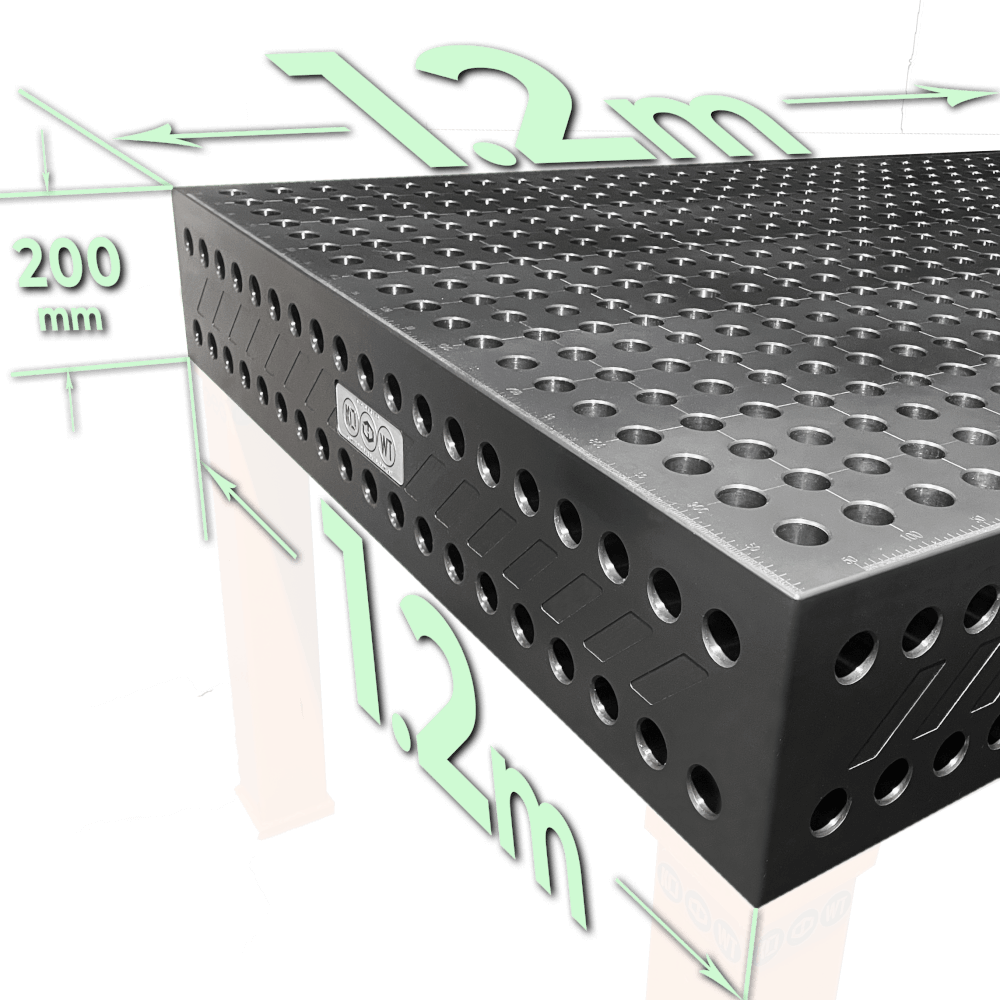 Welding Tables Australia K28 Series Top - 1.2m x 1.2m